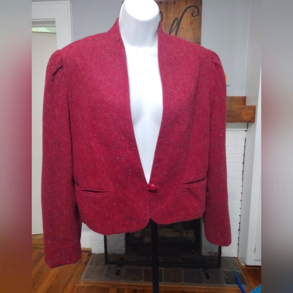 Vintage Steven Michaels One Button blazer
